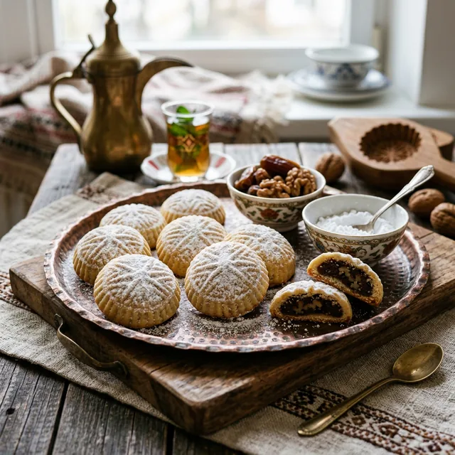 Traditional Walnut Maamoul