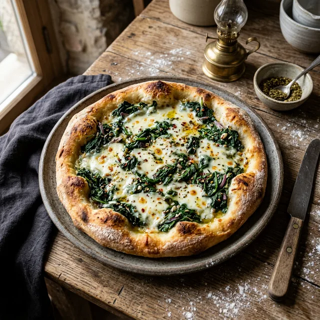 10 inch Spanish and Cheese Pie - Manakish