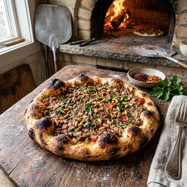 10 inch Meat pie - Meat Manakish